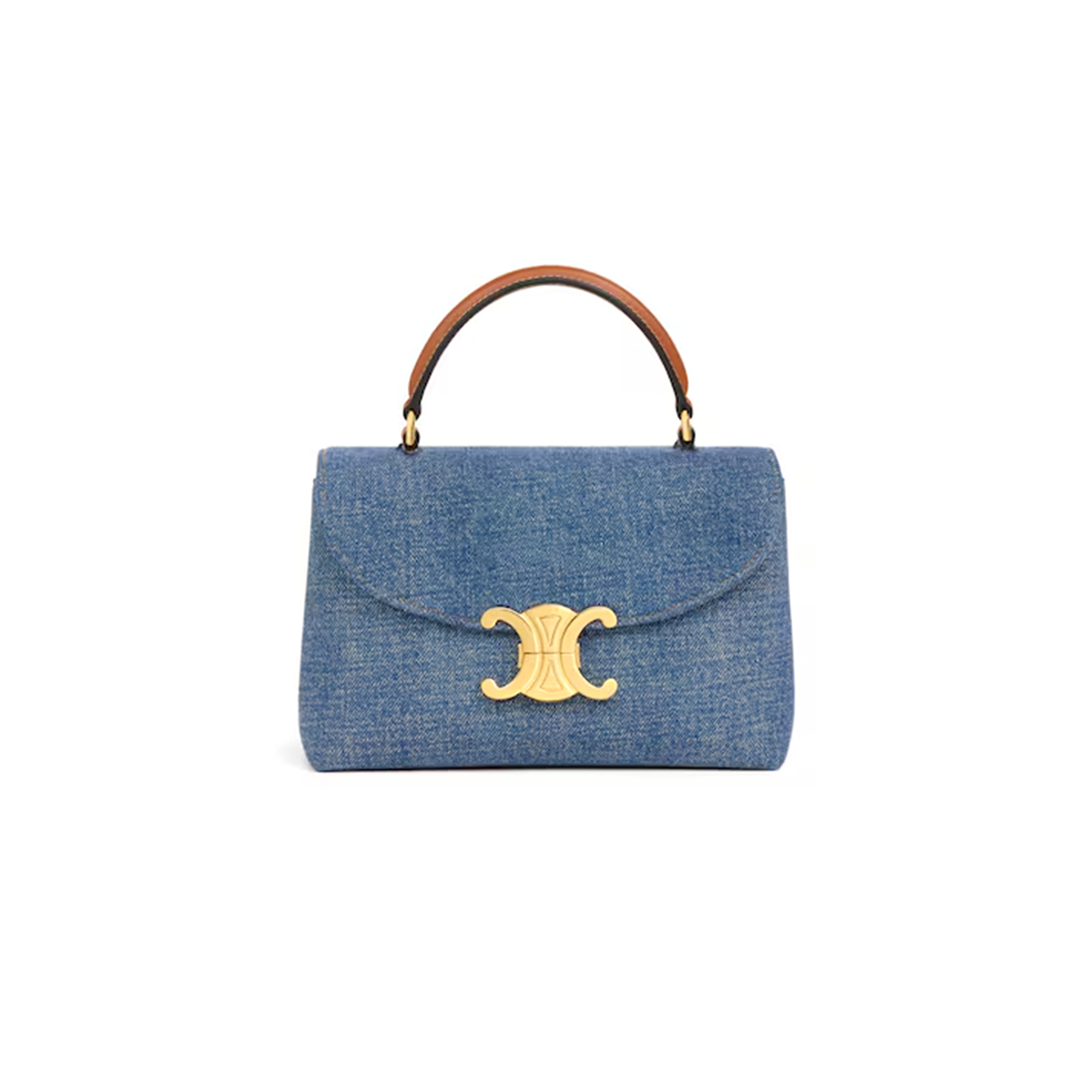 CELINE TEEN NINO BAG IN DENIM 118112GFF.05DT (20.5*13*8cm)